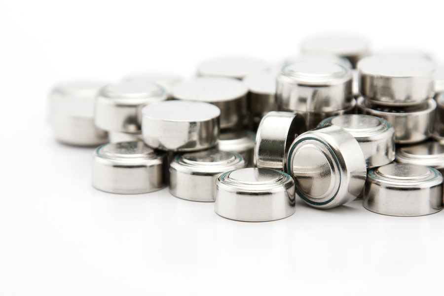 Pile Of Button Cell Batteries