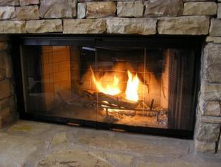 glass fireplace danger