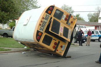 school bus accident liability